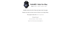 Desktop Screenshot of halomd.net