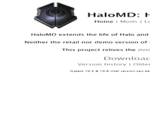 Tablet Screenshot of halomd.net